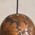 Metal Italian Etched Copper Maple Leaf Pendant Light by Victor Cerrato, 1960s For Sale - Image 7 of 10