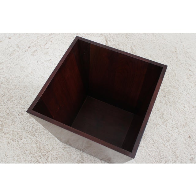 Wood Stickley Metropolitan Cherry Lift Top Box Table For Sale - Image 7 of 15