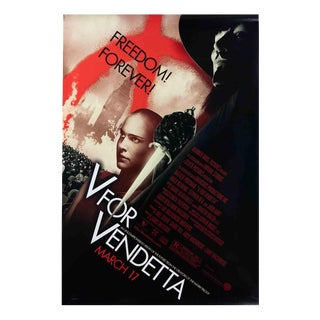 V for Vendetta Film Poster, Italy, 2005 For Sale