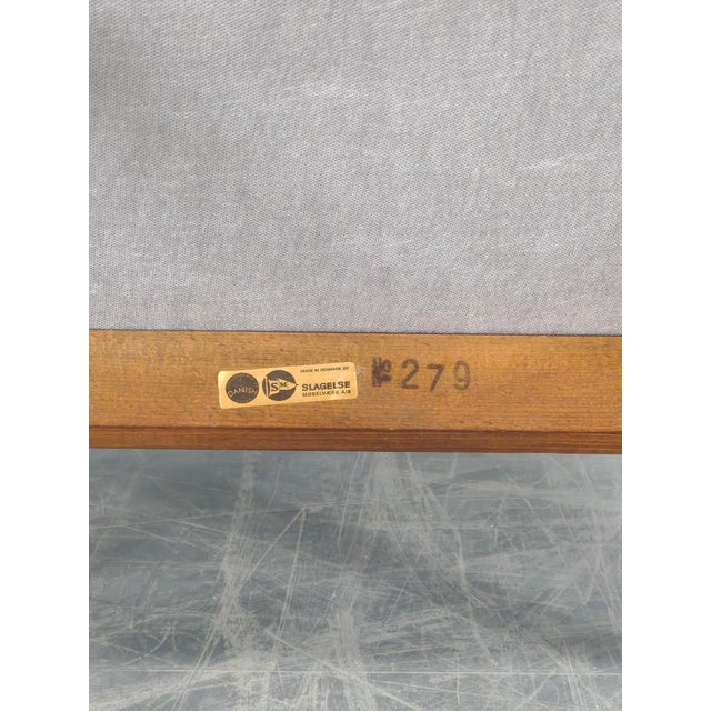 Danish Highback Lounge Chair from Slagelse Møbelvaerk, 1960s For Sale - Image 13 of 14