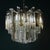 Vintage Italian Murano Glass Crystal Prism Chandelier from Venini, 1970s For Sale - Image 7 of 18