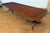 Traditional Multi-Banded Double Pedestal Mahogany Dining Table by Leighton Hall - Showroom Sample For Sale - Image 16 of 18