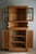 1950s Tall Danish Modern Corner Cupboard in Oak & Glass by Henning Kjærnulf, 1960s For Sale - Image 5 of 18