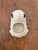 White Vintage 1960s Portuguese "Hobnail Frog" For Sale - Image 8 of 8