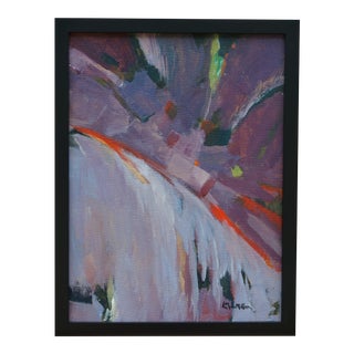 Laurie MacMillan "Slide" Abstract Painting For Sale