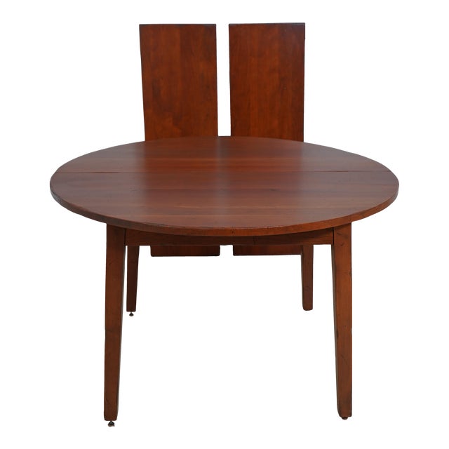 Frederick Duckloe Round Country Cherry Dining Room Table Chairish