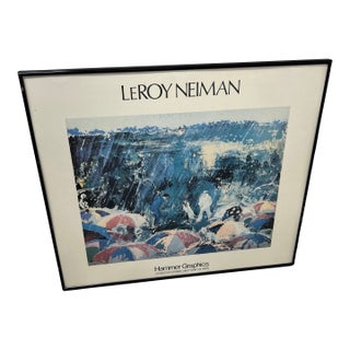 Leroy Neiman Hammar Graphics Arnold Palmer Golf Poster For Sale