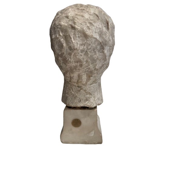 Italian 18th Century Marble Head For Sale - Image 3 of 8
