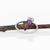 Purple Stella Solid 14k Gold Amethyst Ring With Natural Diamonds Accents, Emerald Cut, Size 6.75 For Sale - Image 8 of 8