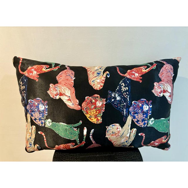 Fabric Cushions from Gaston&Daniela, 1977, Set of 2 For Sale - Image 4 of 6