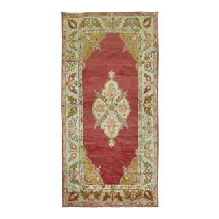 Antique Turkish Scatter Throw Rug For Sale