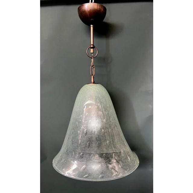 A beautiful pendant light by Italian glass house Barovier & Toso. This is one of their documented designs called...