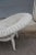 Italian Rattan & Lacquered Lounge Chair, 1950s For Sale - Image 9 of 11