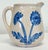Gray Antique McCoy Dandy Line Stoneware With Blue Daisy Design For Sale - Image 8 of 13