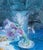 Still Life with Vase Poster after Donna Phipps Stout For Sale - Image 6 of 7