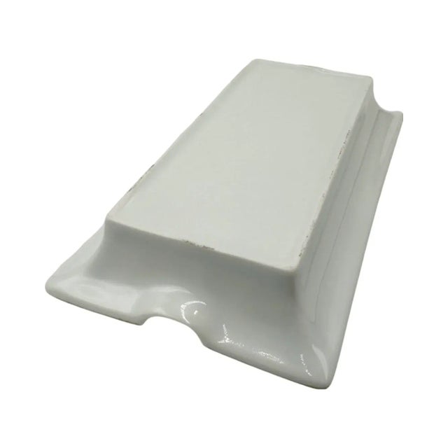 Mid 20th Century Vintage Hotel Crillon Place De Concorde Paris Ashtray Catchall Dish For Sale - Image 5 of 12