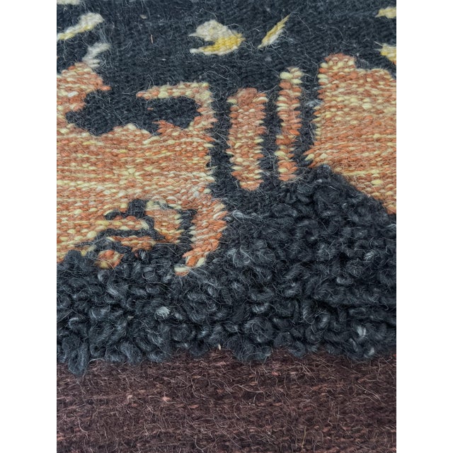 1960s Mid-Century Modern Swedish Textile Wall Hanging, Sweden, 1960s For Sale - Image 5 of 6