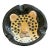 Vintage Italian Leopard Tray For Sale