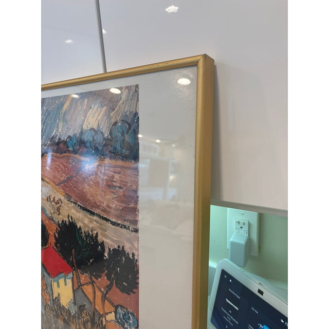 Vintage State Hermitage Museum Van Gogh Hidden Treasures Revealed Framed Exhibition Poster For Sale - Image 14 of 18