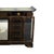 Black Lacquered & Gilt Decorated Details /Green Leather Top Sideboard / Server For Sale - Image 12 of 12