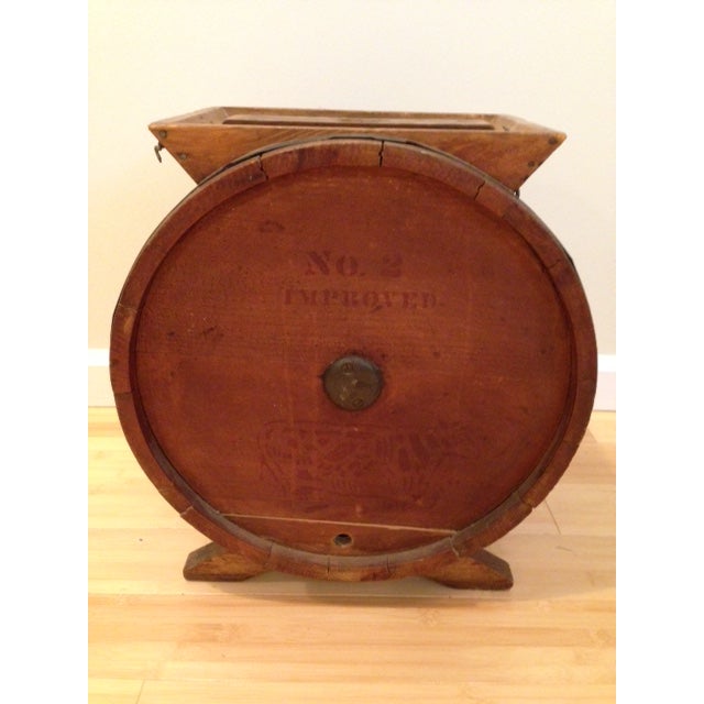 Antique Butter Churn With Optional Table Top Chairish