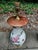 English Late 20th Century Floral Ceramic Table Lamps Attributed to Vaughan Designs - a Pair For Sale - Image 3 of 7