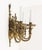 Pair of Dutch Style Bronze Three-Branch Wall Sconces For Sale - Image 9 of 10