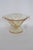 Yellow Depression Glass Pedestal Bowl Octagonal Swirl Pattern With Handles 4891b For Sale In Miami - Image 6 of 13