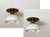 Kitchen Spotlights with White Shades and Brass Fittings, Set of 2 For Sale - Image 10 of 10