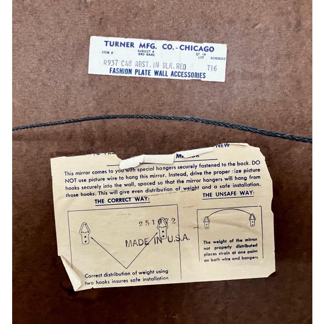 Vintage Pop Art by Turner Manufacturing Co., Chicago, 1970's For Sale - Image 9 of 11