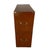 English Mahogany Campaign Chest With Secretaire Desk For Sale - Image 9 of 11