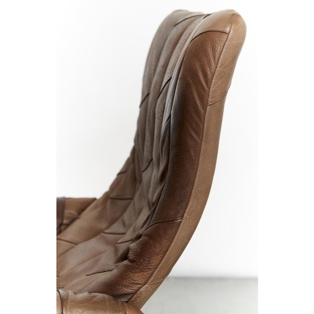 Brown DS-50 Patchwork Armchair from de Sede, 1970s For Sale - Image 8 of 17