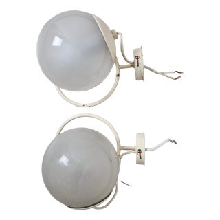 Model 283/1 Wall Lamps by Gino Sarfatti for Arteluce, 1960s, Set of 2 For Sale