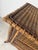 Vintage Coastal Organic Bamboo & Woven Wicker Three-Drawer Nightstand For Sale In Miami - Image 6 of 12