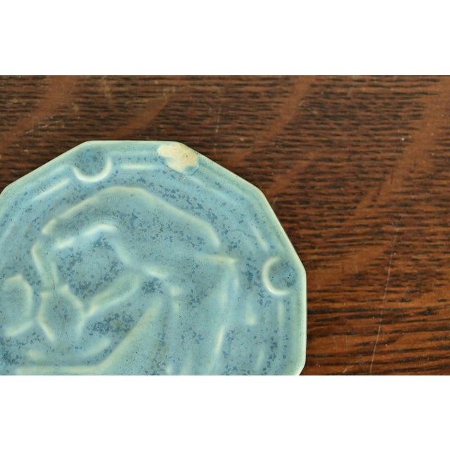 Rookwood Pottery Arts & Crafts Glazed Ceramic "Potter at the Wheel" Paperweight, 1940 For Sale In South Bend - Image 6 of 11