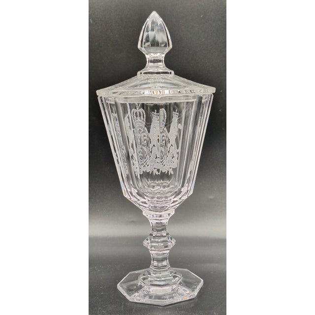 English 1998 Villeroy & Boch Limited Edition England Goblet and Lid For Sale - Image 3 of 7