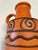 Orange Mid-Century West German Orange Jug Vase, 1960s For Sale - Image 8 of 15