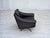Danish Leather Swivel Armchair from Aage Christensen, 1960s For Sale - Image 10 of 18