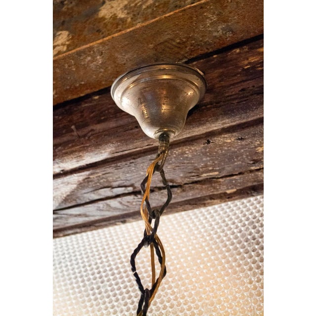 1920s Murano Glass Pendant Lamp by Vittorio Zeccchin, Italy, 1920s For Sale - Image 5 of 6