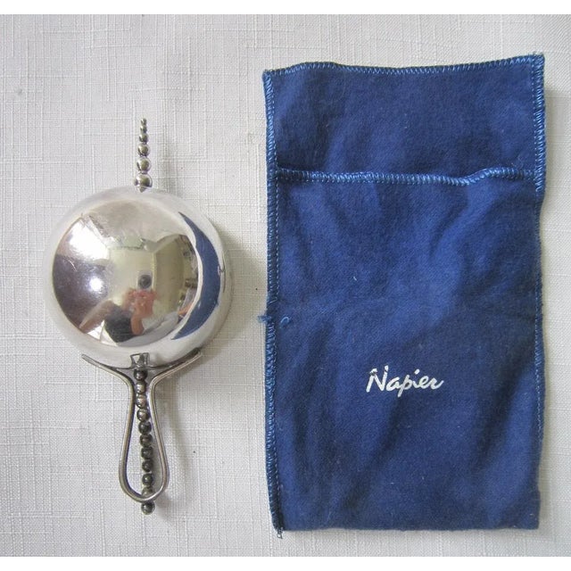 American Napier Patent #184638 Silverplate Tipping Jigger For Sale - Image 3 of 4