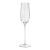 Madeleine Optic Champagne Flute Glass- Clear, Set of 4 For Sale
