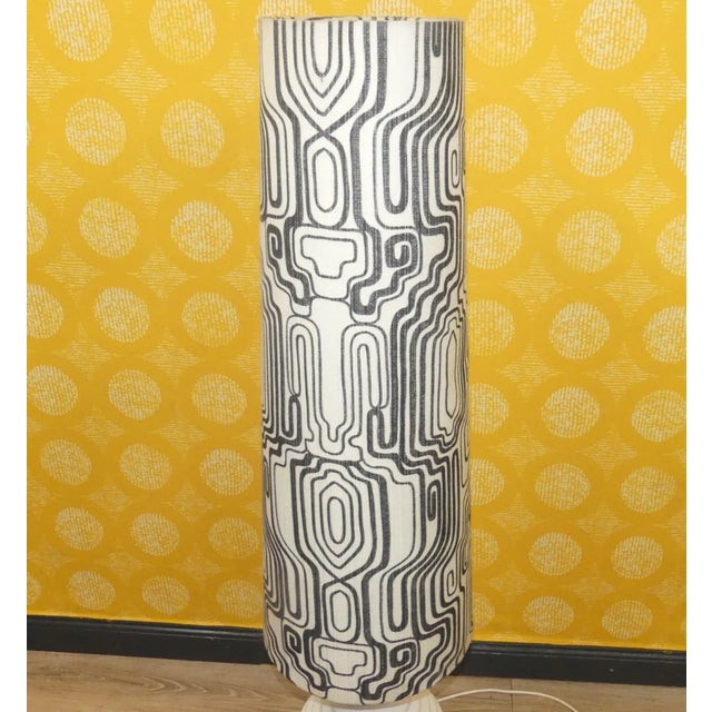 1970s Vintage Floor Lamp with Ceramic Base, 1970s For Sale - Image 5 of 13