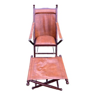 Palecek National Geographic Chair Set For Sale