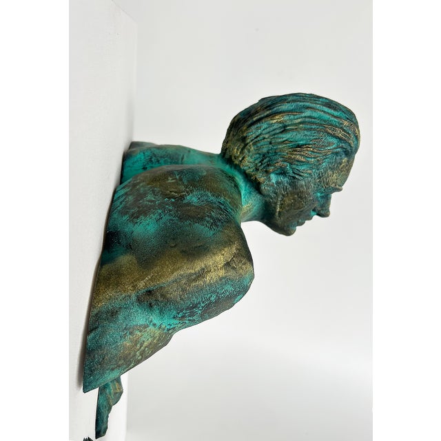 2020s Michael Perez Figurative Dimensional Wall Sculpture in Resin on Canvas, 2025 For Sale - Image 5 of 10