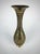 Vintage Hand-Engraved Silver-Tone Indian Vase, Circa 1965–1970s For Sale - Image 4 of 9