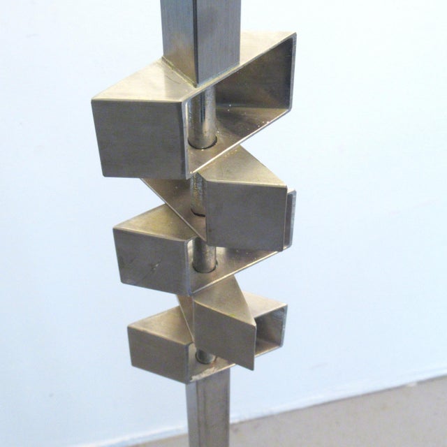 Metal Floor Lamp from Xavier Feal, 1970s For Sale - Image 11 of 14