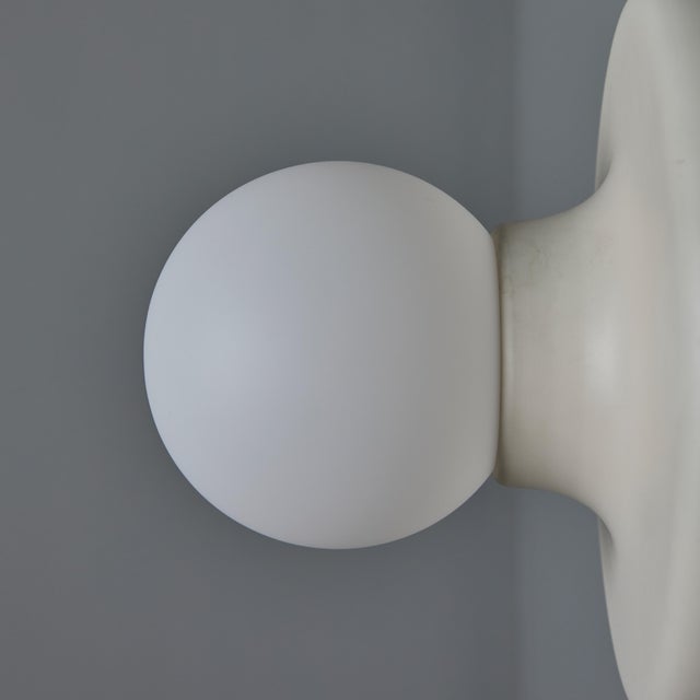 Gino Sarfatti Model #608 Wall or Ceiling Lamp for Arteluce C. 1971 For Sale - Image 11 of 12