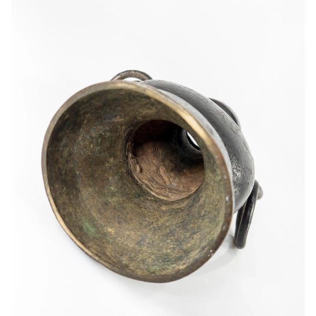 Antique Chinese Song or Yuan Dynasty Bronze Vase For Sale - Image 11 of 13