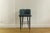 Featuring durable commercial-grade hospitality vinyl upholstery in a rich blue tone (more blue than teal), this set of 4...