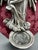 Gray Stoup Depicting the Madonna in 925 Sterling Silver For Sale - Image 8 of 11
